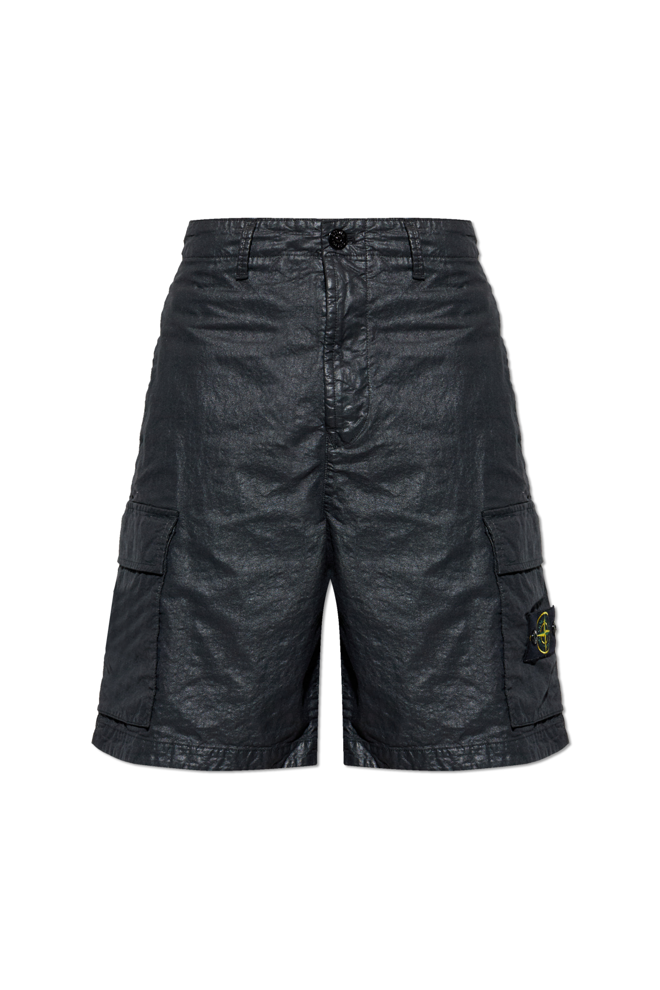Navy blue Cargo shorts Stone Island - Vitkac France
